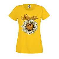 Blink 182 tričko, Sunflower Girly Yellow, dámske
