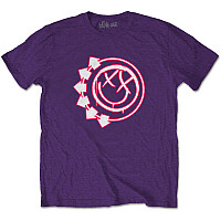 Blink 182 tričko, Six Arrow Smiley Purple, pánske