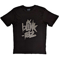 Blink 182 tričko, Neon Logo Hi-Build Black, pánske