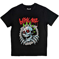 Blink 182 tričko, Six Arrow Skull Black, pánske