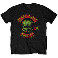 Black Label Society tričko, Skull Logo Coloured Black, pánske