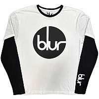Blur tričko dlhý rukáv, Circle Logo Black & White, pánske