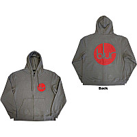 Blur mikina, Circle Logo Zipped BP Grey, pánska