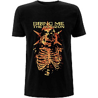 Bring Me The Horizon tričko, Skull Muss Black, pánske