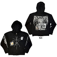 Bring Me The Horizon mikina, Nailed Symbol Zipped BP Black, pánska