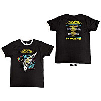Boston tričko, US Tour '87 ECO Ringer BP Black, pánske