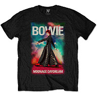 David Bowie tričko, Moonage 11 Fade Black, pánske