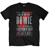 David Bowie tričko, Hammersmith Odeon, pánske