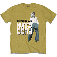 David Bowie tričko, Hunky Dory 2 Mustard Yellow, pánske