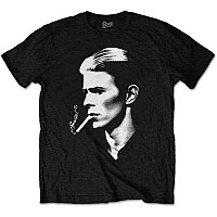 David Bowie tričko, Smoke Black, pánske
