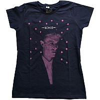 David Bowie tričko, Dots Girly Navy, dámske