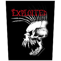 The Exploited nášivka na chrbát 30x27x36 cm, Bastard Skull