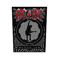 AC/DC nášivka na chrbát 30x27x36 cm, Black Ice