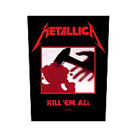 Metallica nášivka na chrbát 30x27x36 cm, Kill 'Em All