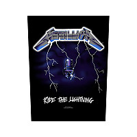 Metallica nášivka na chrbát 30x27x36 cm, Ride The Lightning
