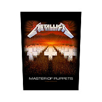 Metallica nášivka na chrbát 30x27x36 cm, Master of Puppets