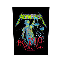 Metallica nášivka na chrbát 30x27x36 cm, And Justice For All