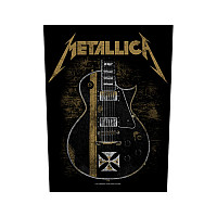 Metallica nášivka na chrbát 30x27x36 cm, Hetfield Guitar