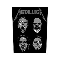 Metallica nášivka na chrbát 30x27x36 cm, Undead