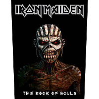 Iron Maiden nášivka na chrbát 30x27x36 cm, The Book Of Souls, unisex
