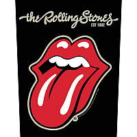 Rolling Stones nášivka na chrbát 30x27x36 cm, Black Ice