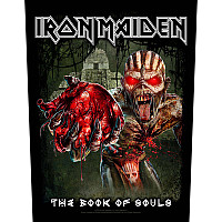 Iron Maiden nášivka na chrbát 30x27x36 cm, Eddie's Heart, unisex