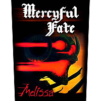 Mercyful Fate nášivka na chrbát 30x27x36 cm, Melissa