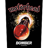 Motorhead nášivka na chrbát CO+PES 30x27x36 cm, Bomber 2021 Black