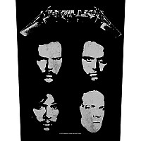 Metallica nášivka na chrbát 30x27x36 cm, Black Album