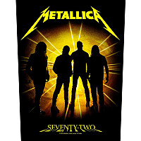 Metallica nášivka na chrbát 30x27x36 cm, 72 Seasons