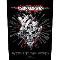 Carcass nášivka na chrbát 30x27x36 cm, Rotten To The Gore