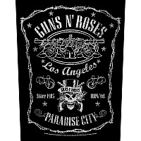 Guns N Roses nášivka na chrbát CO+PES 30x27x36 cm, Paradise City