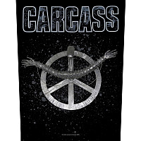 Carcass nášivka na chrbát 30x27x36 cm, Heartwork