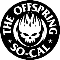 The Offspring nášivka na chrbát CO+PES průměr 29 cm, So Black