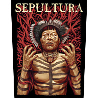 Sepultura nášivka na chrbát CO+PES 30x27x36 cm, Roots Black