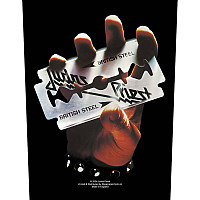 Judas Priest nášivka na chrbát 30x27x36 cm, British Steel
