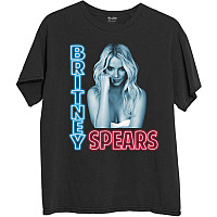 Britney Spears tričko, Neon Light Black, pánske