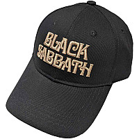 Black Sabbath šiltovka, Text Logo Black