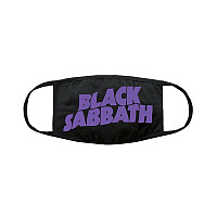 Black Sabbath bavlněná rúško na ústa, Wavy Logo