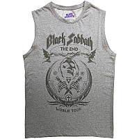 Black Sabbath tielko, The End Mushroom Cloud Grey, pánske