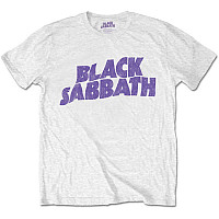 Black Sabbath tričko, Wavy Logo White, detské