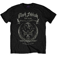 Black Sabbath tričko, The End Mushroom Cloud Distressed Black, pánske