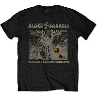 Black Sabbath tričko, Sabbath Bloody Sabbath Vintage Black, pánske