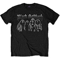 Black Sabbath tričko, Greyscale Group Black, pánske