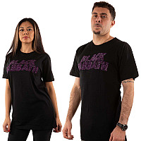 Black Sabbath tričko, Wavy Logo Diamante Eco Friendly Black, pánske