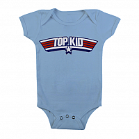 Top Gun dojčenské body tričko, Top Kid Body Blue, detské