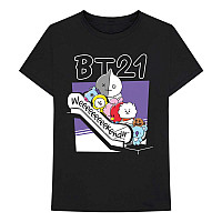 BT21 tričko, Weekend Black, pánske