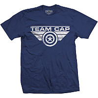Captain America tričko, Team Cap Logo Navy, pánske