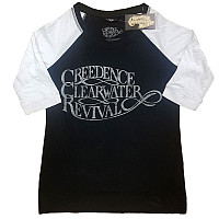 Creedence Clearwater Revival tričko, Vintage Logo Girly Raglan, dámske