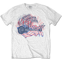 Creedence Clearwater Revival tričko, Guitar & Flag, pánske